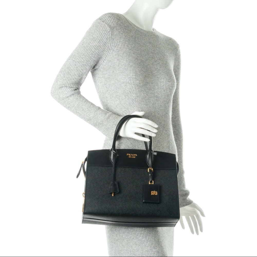 Prada Saffiano City Calf Esplanade - Picture 5 of 8